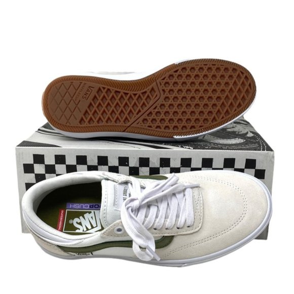 VANS Gilbert Crocket Shoes Women's Skate White Suede Low Sneakers VN0A5JIF133 - Picture 6 of 10